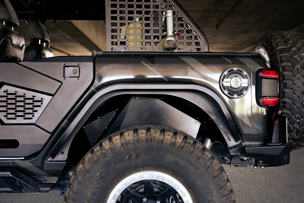 DV8 Offroad FDJL-07 Jeep Wrangler JL Slim Fender Flares