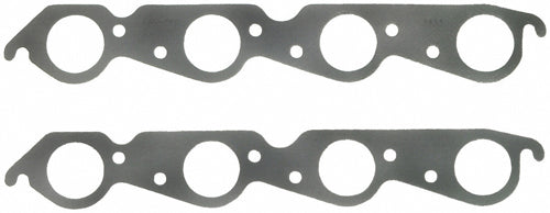 FEL-PRO 1411 BB Chevy Exhaust Gaskets Stock Aluminum Heads