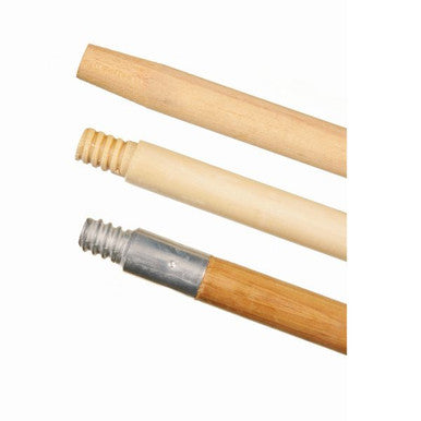 Felton 72TMT Wood Broom Handle w/Threaded Metal Tip, 72 x 15/16