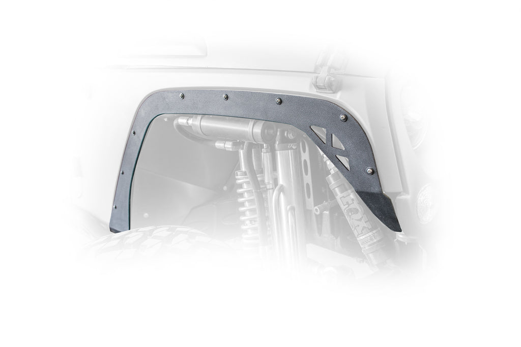 DV8 Offroad FENDB-08 Fender Flares; Delete; Front & Rear for Select Jeep Wrangler, Jeep Wrangler JK