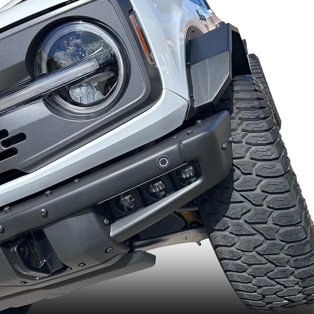 Black Horse Off Road FF-FBFR21HD Front & Rear Fender Flares for Select Ford Bronco