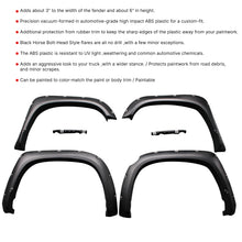 Load image into Gallery viewer, Black Horse Off Road FF-TOTUL-SM-PKT Fender Flares for Select Toyota Tundra