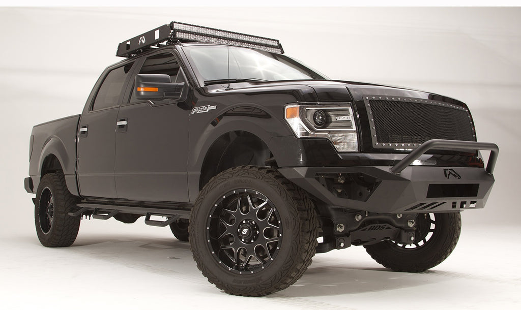 Fab Fours FF09-D1952-B Vengeance Front Bumper for Select Ford F-150