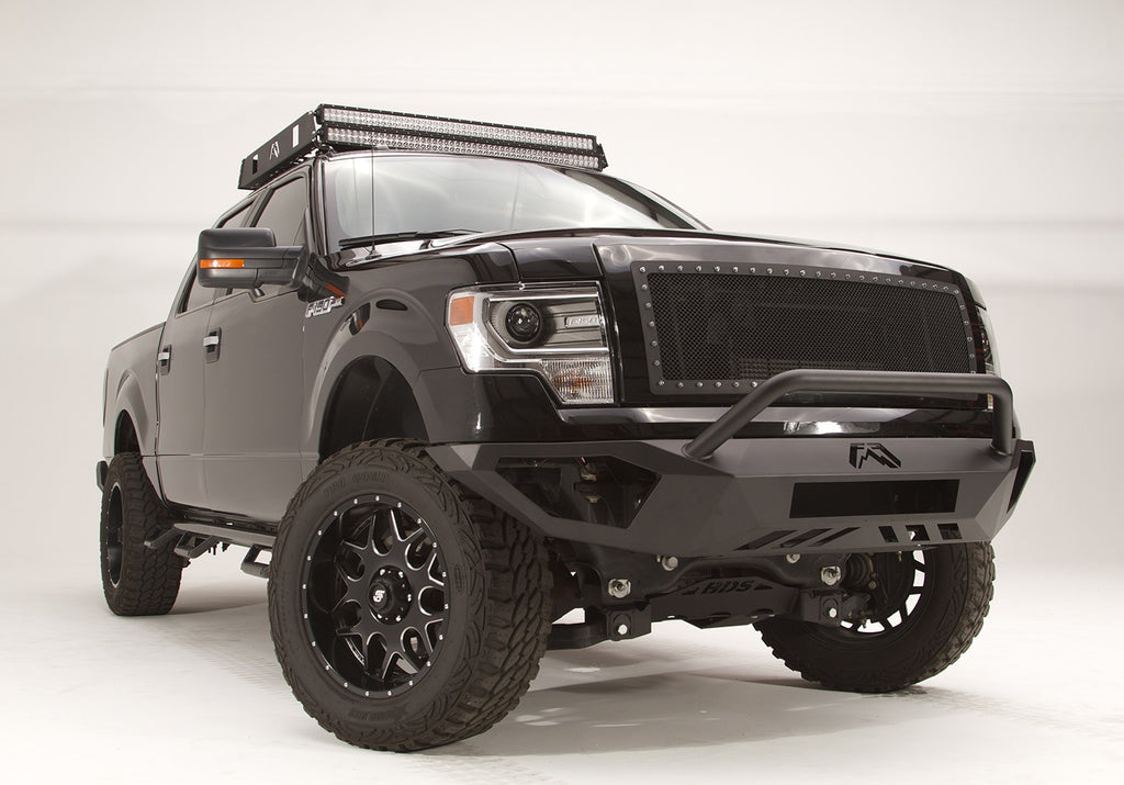 Fab Fours FF09-D1952-1 Vengeance Front Bumper for Select Ford F-150