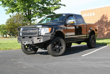 Load image into Gallery viewer, Fab Fours FF09-H1950-B Premium Heavy Duty Winch Front Bumper for Select Ford F-150