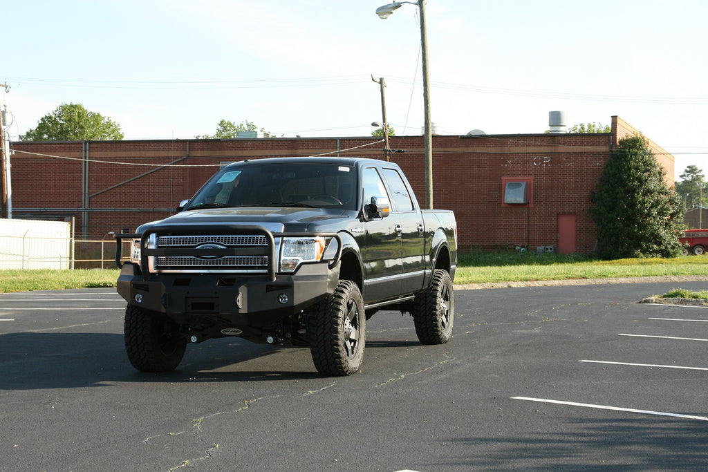 Fab Fours FF09-H1950-B Premium Heavy Duty Winch Front Bumper for Select Ford F-150