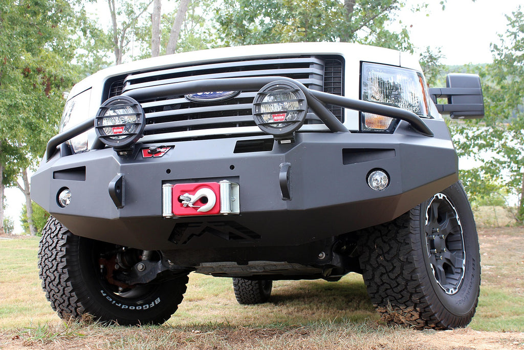 Fab Fours FF09-H1952-1 Premium Heavy Duty Winch Front Bumper for Select Ford F-150