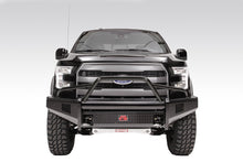 Load image into Gallery viewer, Fab Fours FF09-K1962-1 Black Steel Front Ranch Bumper for Select Ford F-150