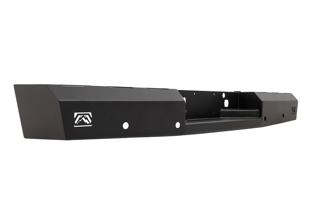 Fab Fours FF09-RT1750-1 Red Steel Rear Bumper for Select Ford F-150