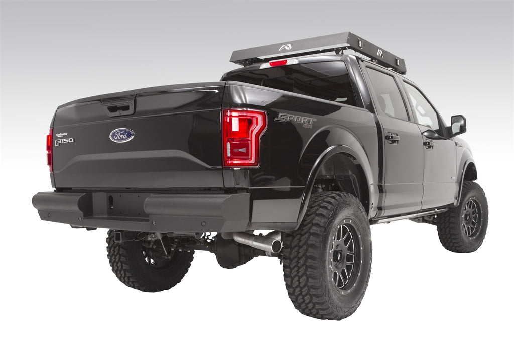 Fab Fours FF09-U1750-1 Elite Rear Bumper for Select Ford F-150