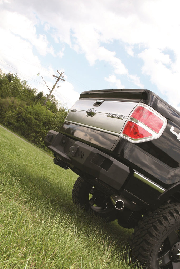 Fab Fours FF09-W1750-1 Heavy Duty Rear Bumper for Select Ford F-150