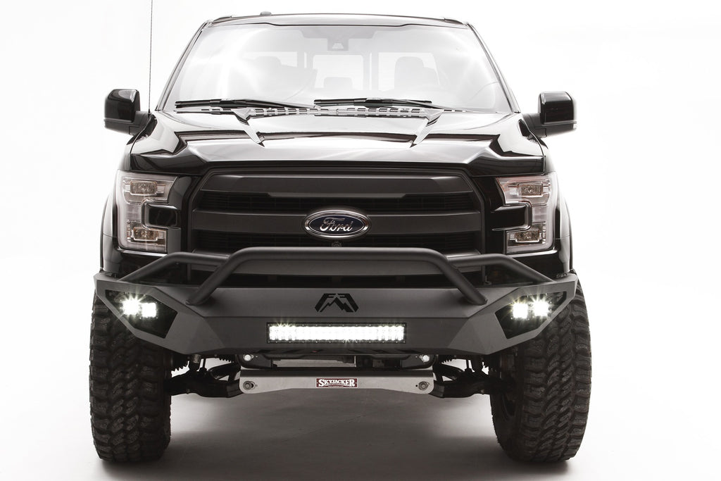 Fab Fours FF15-D3252-1 Vengeance Front Bumper for Select Ford F-150
