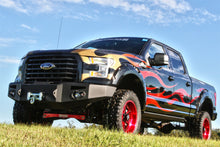 Load image into Gallery viewer, Fab Fours FF15-H3251-B Premium Heavy Duty Winch Front Bumper for Select Ford F-150