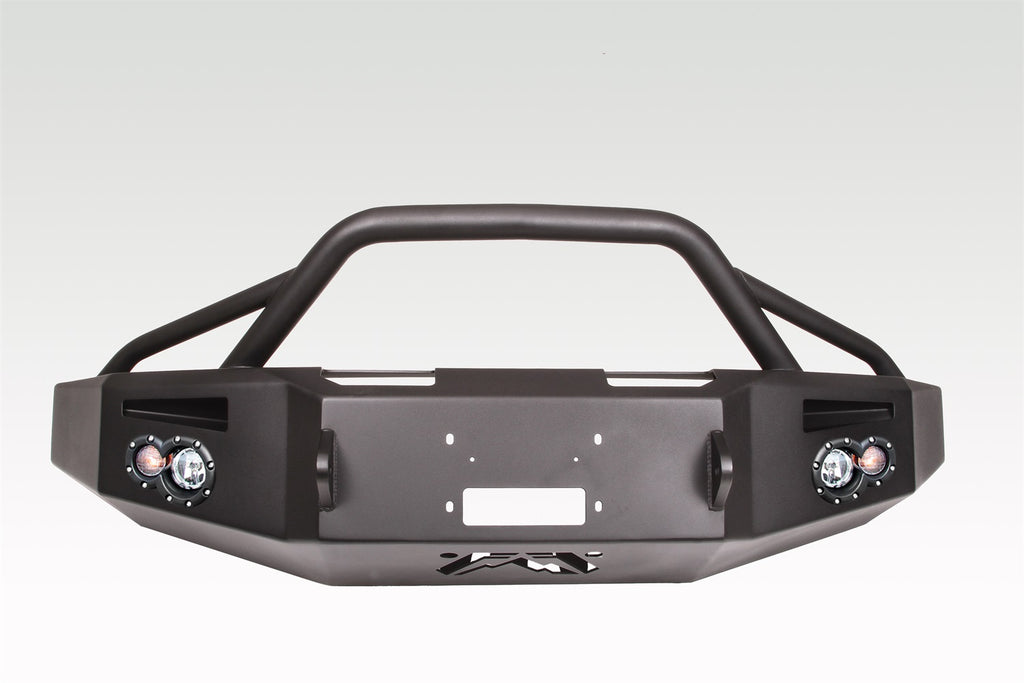Fab Fours FF15-H3252-1 Premium Heavy Duty Winch Front Bumper for Select Ford F-150