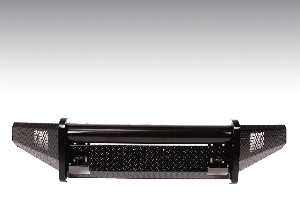 Fab Fours FF15-K3251-1 Black Steel Front Ranch Bumper for Select Ford F-150