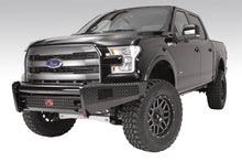 Load image into Gallery viewer, Fab Fours FF15-K3251-1 Black Steel Front Ranch Bumper for Select Ford F-150