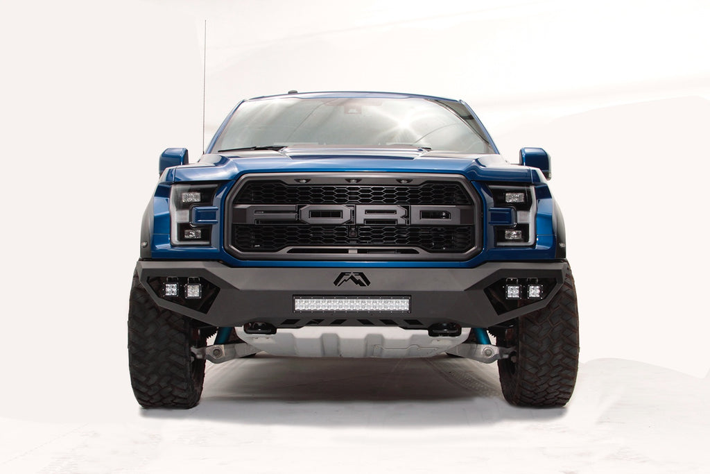 Fab Fours FF17-D4351-1 Vengeance Front Bumper for Select Ford F-150