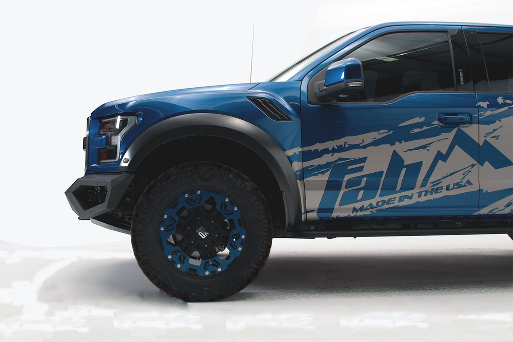 Fab Fours FF17-D4351-B Vengeance Front Bumper for Select Ford F-150