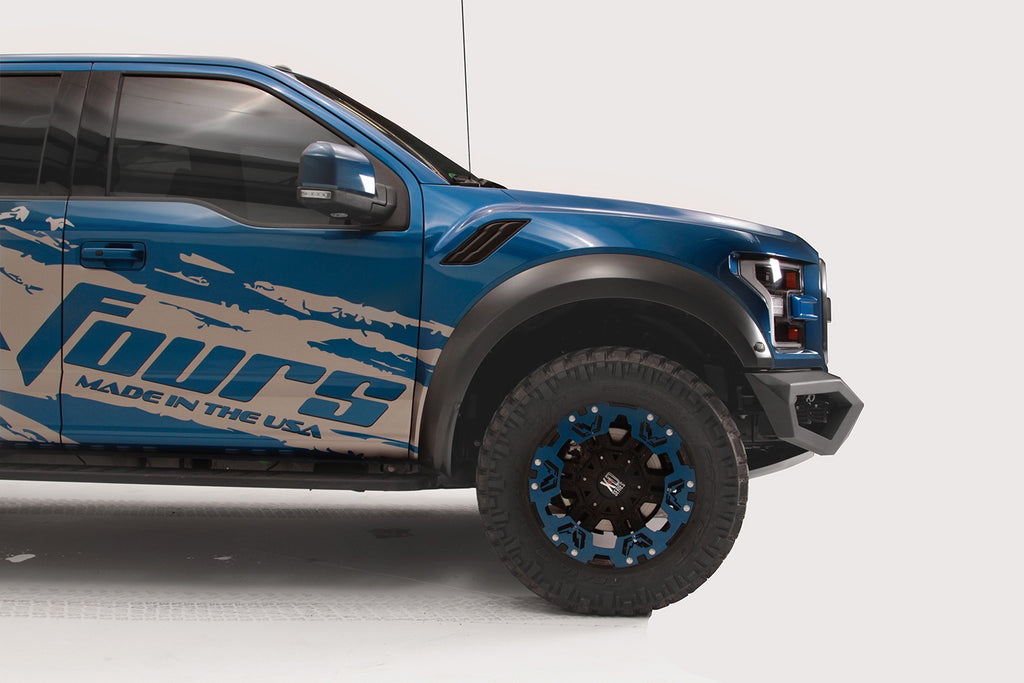 Fab Fours FF17-D4351-1 Vengeance Front Bumper for Select Ford F-150