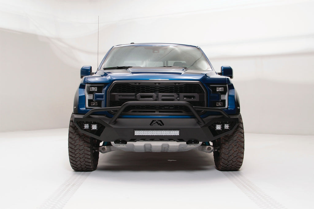 Fab Fours FF17-D4352-1 Vengeance Front Bumper for Select Ford F-150