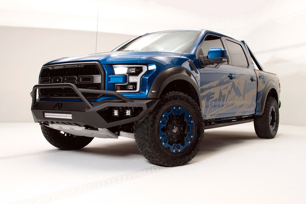 Fab Fours FF17-D4352-B Vengeance Front Bumper for Select Ford F-150