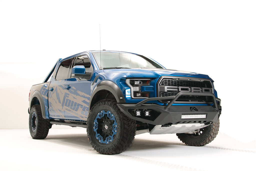 Fab Fours FF17-D4352-B Vengeance Front Bumper for Select Ford F-150