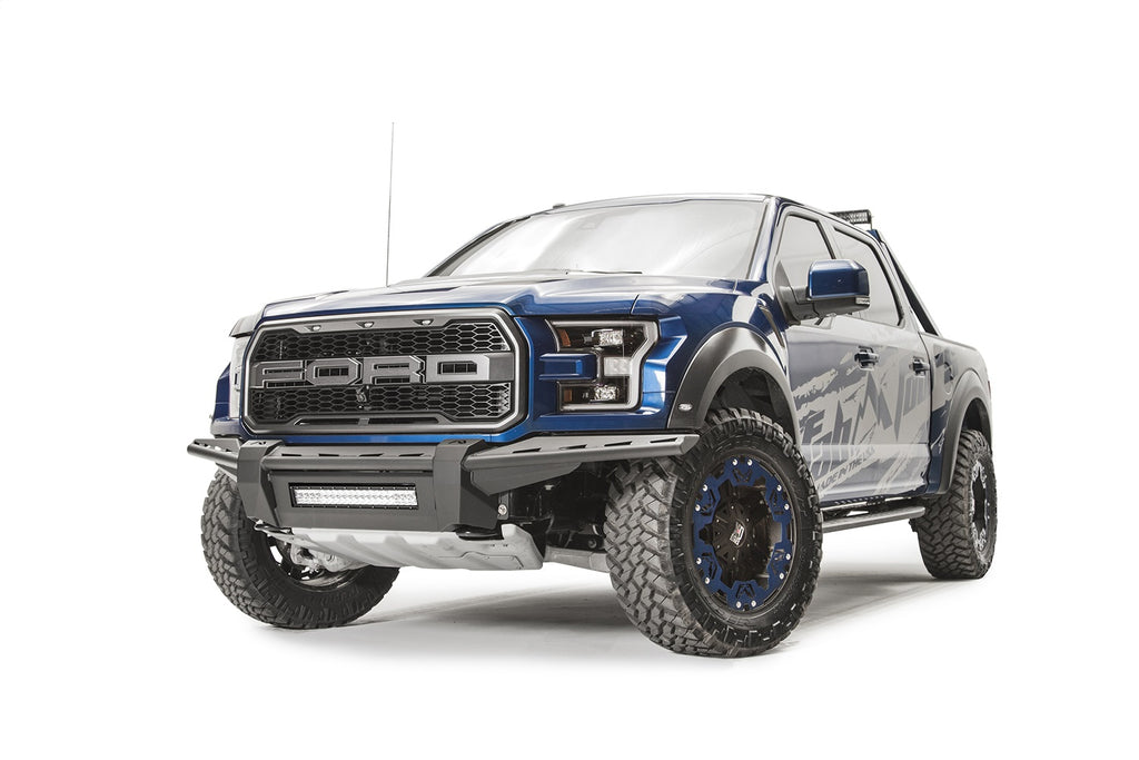 Fab Fours FF17-D4371-B Aero Front Bumper for Select Ford F-150