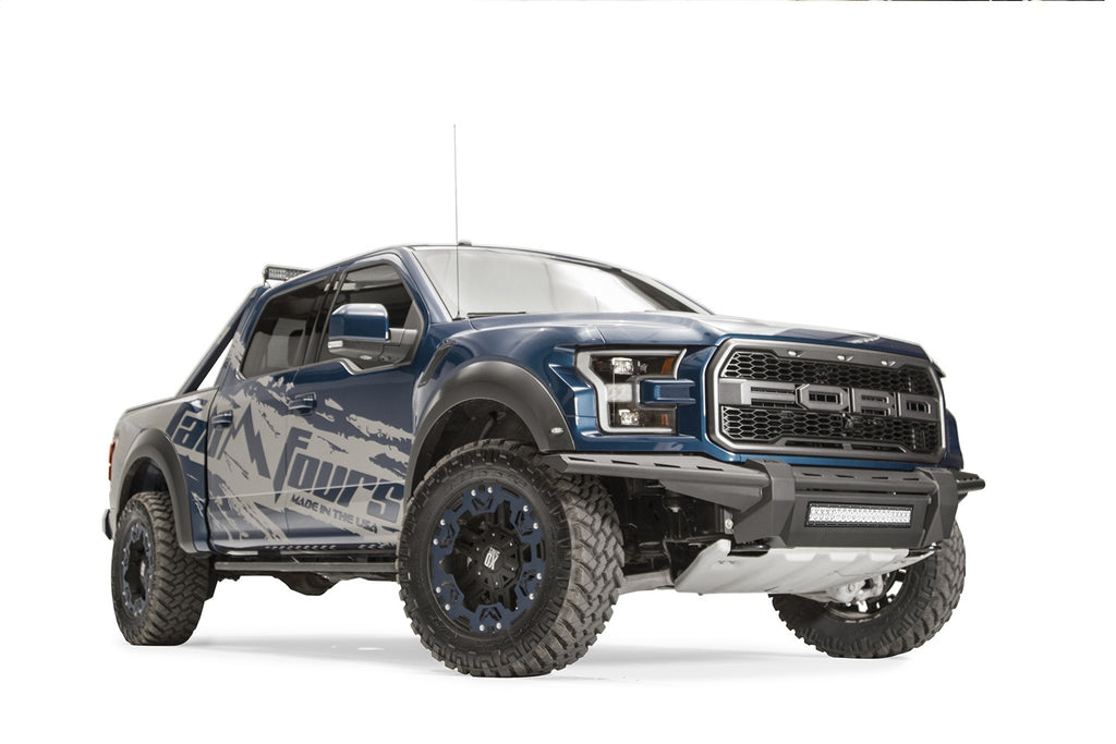 Fab Fours FF17-D4371-1 Aero Front Bumper for Select Ford F-150