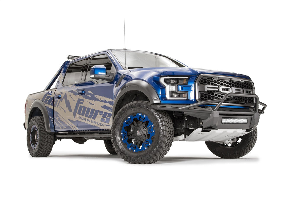 Fab Fours FF17-D4372-B Aero Front Bumper for Select Ford F-150