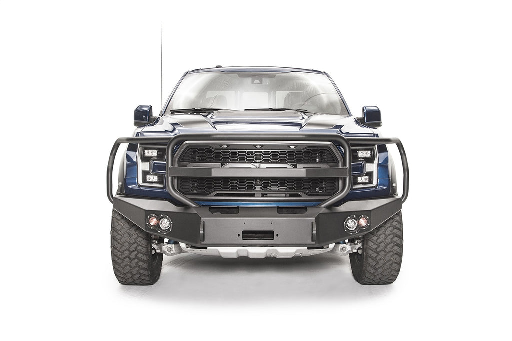 Fab Fours FF17-H4350-B Premium Winch Front Bumper for Select Ford F-150
