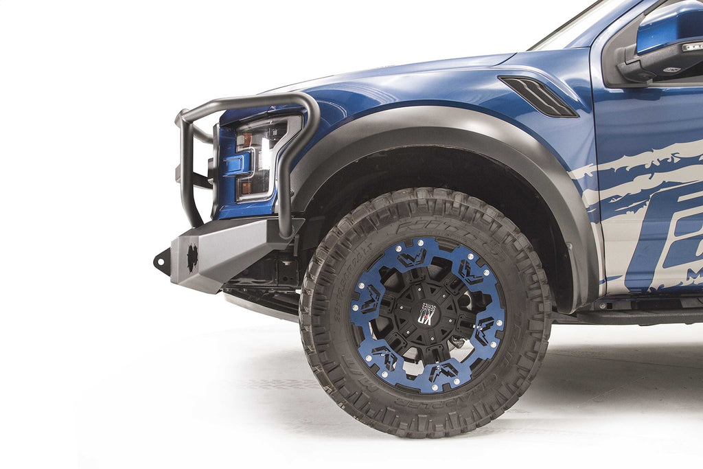 Fab Fours FF17-H4350-B Premium Winch Front Bumper for Select Ford F-150