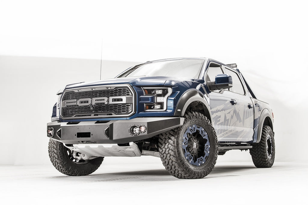 Fab Fours FF17-H4351-1 Premium Winch Front Bumper for Select Ford F-150