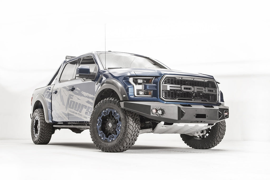 Fab Fours FF17-H4351-B Premium Winch Front Bumper for Select Ford F-150