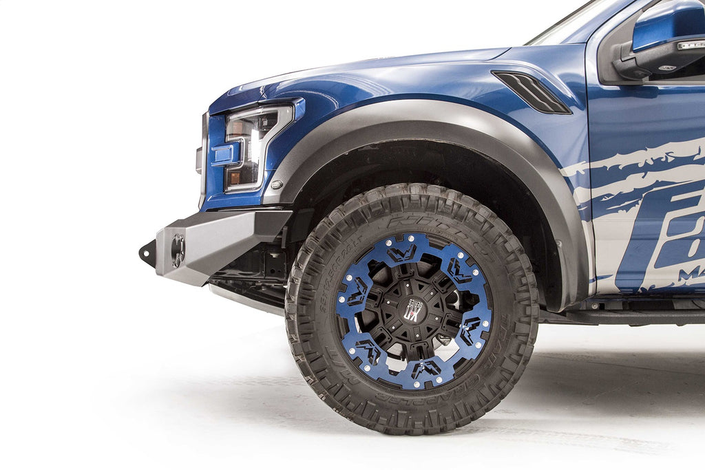 Fab Fours FF17-H4351-1 Premium Winch Front Bumper for Select Ford F-150