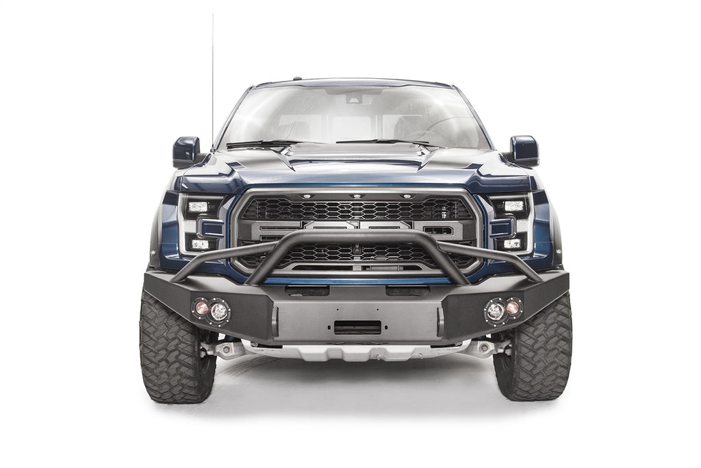 Fab Fours FF17-H4352-B Premium Winch Front Bumper for Select Ford F-150