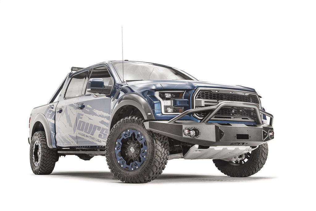 Fab Fours FF17-H4352-1 Premium Winch Front Bumper for Select Ford F-150