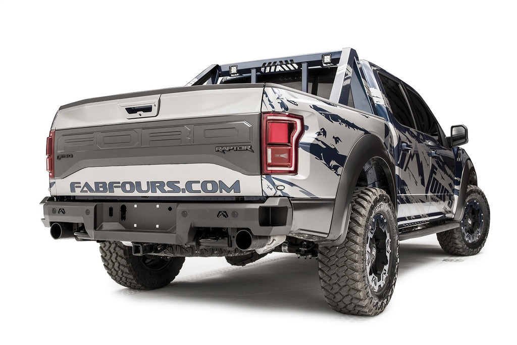Fab Fours FF17-W4351-1 Premium Rear Sensor Bumper for Select Ford F-150