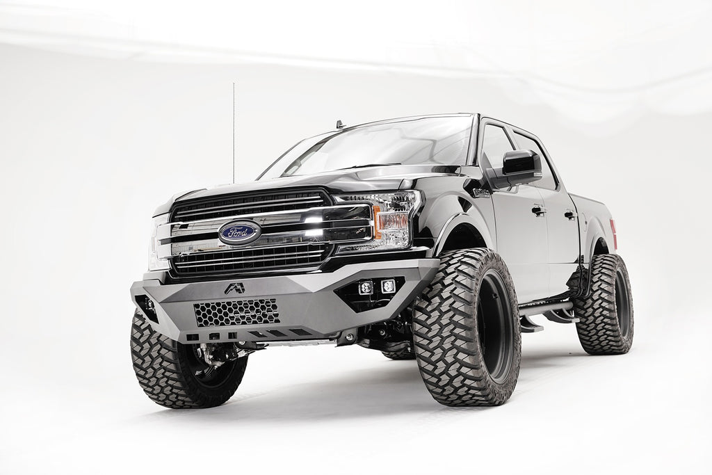 Fab Fours FF18-D4551-B Vengeance Front Bumper for Select Ford F-150