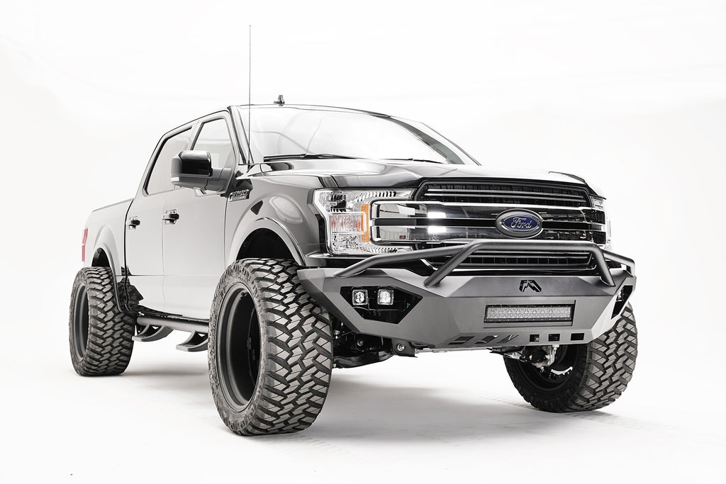 Fab Fours FF18-D4552-1 Vengeance Front Bumper for Select Ford F-150