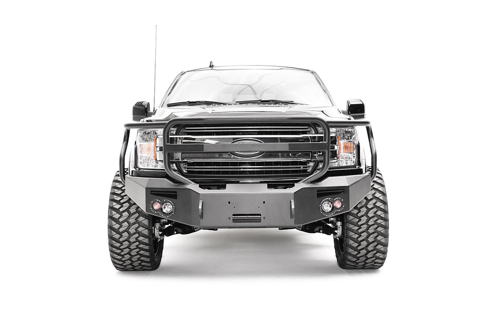 Fab Fours FF18-H4550-1 Premium Winch Front Bumper for Select Ford F-150