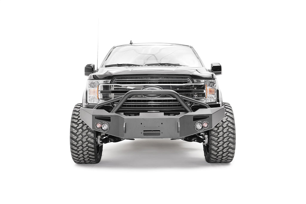 Fab Fours FF18-H4552-1 Premium Winch Front Bumper for Select Ford F-150