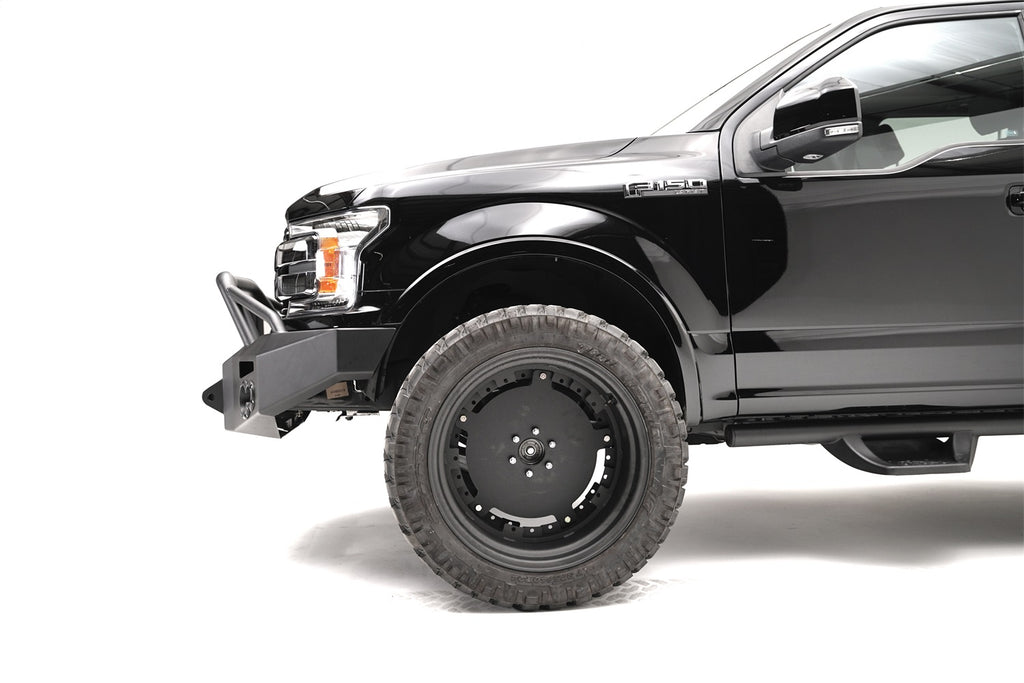 Fab Fours FF18-H4552-B Premium Winch Front Bumper for Select Ford F-150