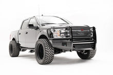 Load image into Gallery viewer, Fab Fours FF18-K4560-1 Black Steel Front Bumper for Select Ford F-150