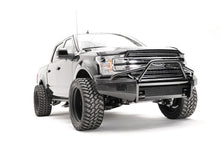 Load image into Gallery viewer, Fab Fours FF18-K4562-1 Black Steel Front Bumper for Select Ford F-150