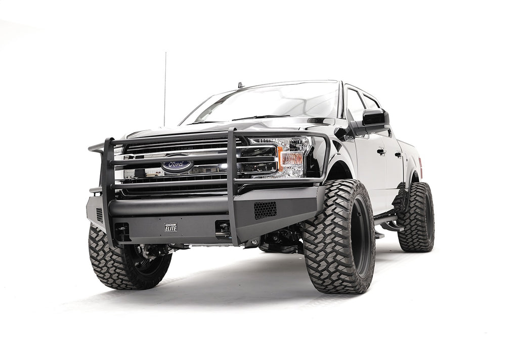 Fab Fours FF18-R4560-1 Elite Front Bumper for Select Ford F-150
