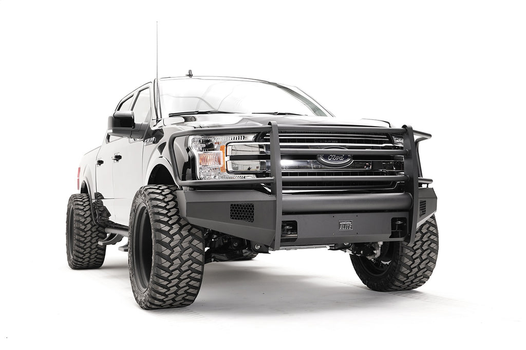 Fab Fours FF18-R4560-1 Elite Front Bumper for Select Ford F-150