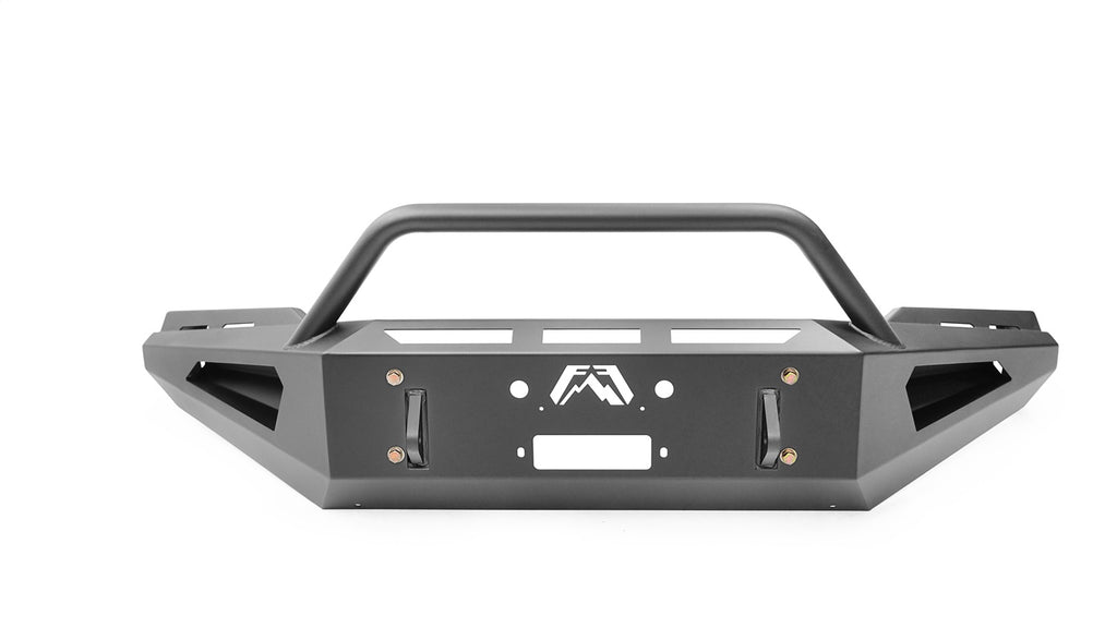 Fab Fours FF18-RS4562-1 Red Steel Front Bumper for Select Ford F-150