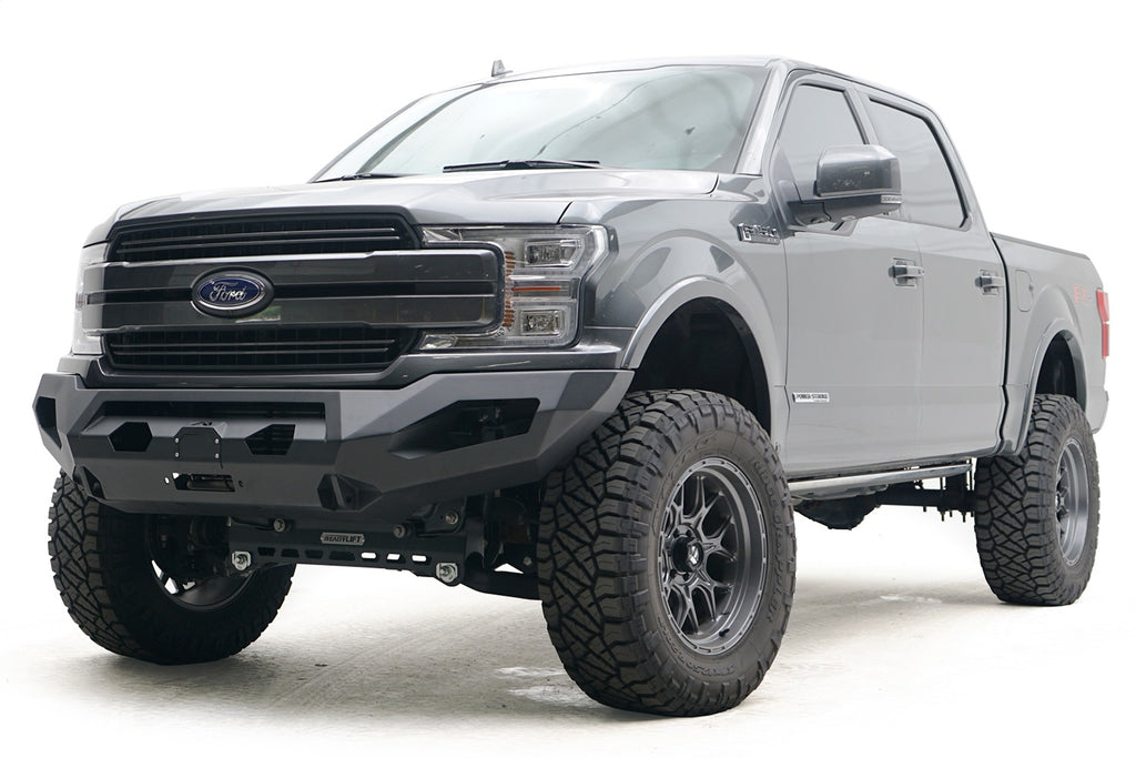 Fab Fours FF18-X4551-B Matrix Front Bumper for Select Ford F-150