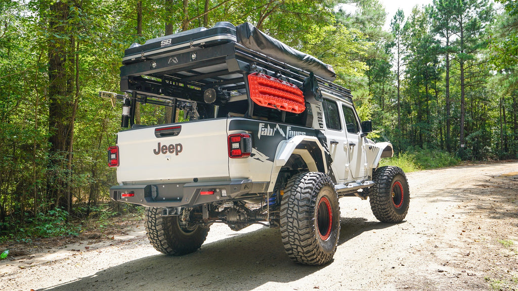 Fab Fours JT20-Y1952-1 Standard Rear Bumper for Select Jeep Gladiator