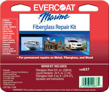 Load image into Gallery viewer, Evercoat 100637 Fiberglass Repair Kit - 1/2 Pint (Small Kit)
